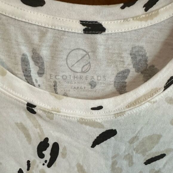 Ecothreads NWOT leopard & black shirt - Picture 5 of 10